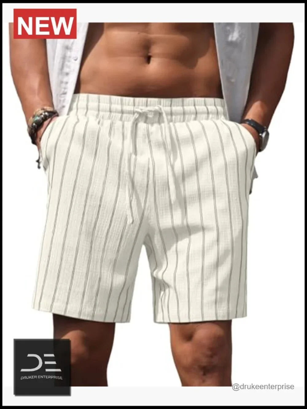 Men's Striped Casual 7